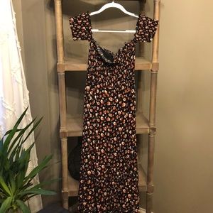 Floral maxi dress